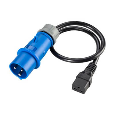Adapt. IEC309/C19 pour PDU/UPS avec entrée C20 16A