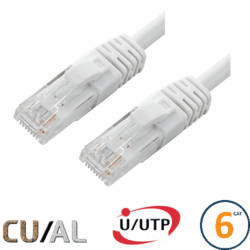 Cordon RJ45 Cat 6 U/UTP Classic 15m blanc