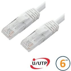 Cordon RJ45 Cat 6 U/UTP Primacy  10m blanc