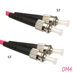 Jarretière OM4 ST/UPC Duplex Primacy 1m