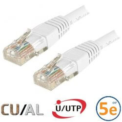 Cordon RJ45 Cat 5e U/UTP Classic  10m blanc