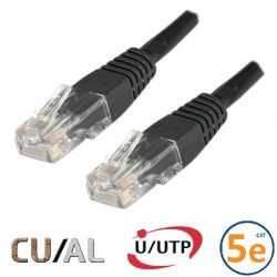Cordon RJ45 Cat 5e U/UTP Classic  10m noir