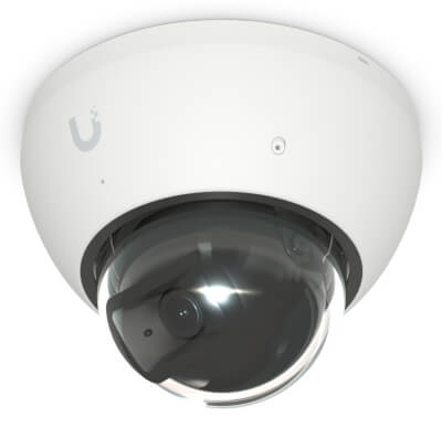 Caméra dôme UVC AI 8Mp IR IK08 blanche