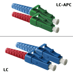 Jarretière OS2 LC/APC LC/UPC Duplex Primacy 1m