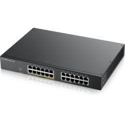 Switch 19" Smart 24 ports Giga  dont 12 POE@130W