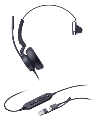 Casque USB A&C monaural UH46 UC&Teams