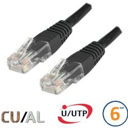 Cordon RJ45 Cat 6 U/UTP Classic 15m noir