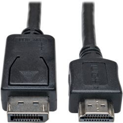 Câble adaptat. DisplayPort M vers HDMI M (1,82 m)