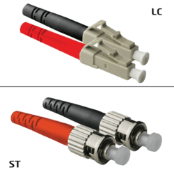 Jarretière OM2 LC/UPC ST/UPC Duplex Primacy 30m
