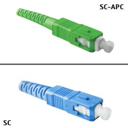 Jarretière OS2 SC/APC SC/UPC Simplex Primacy 1m