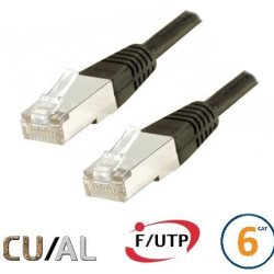 Cordon RJ45 Cat 6 F/UTP Classic 15m noir