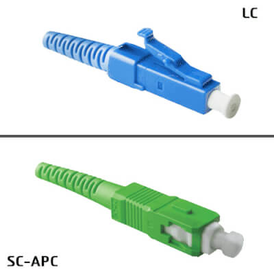 Jarretière OS2 LC/UPC SC/APC Simplex Primacy 1m