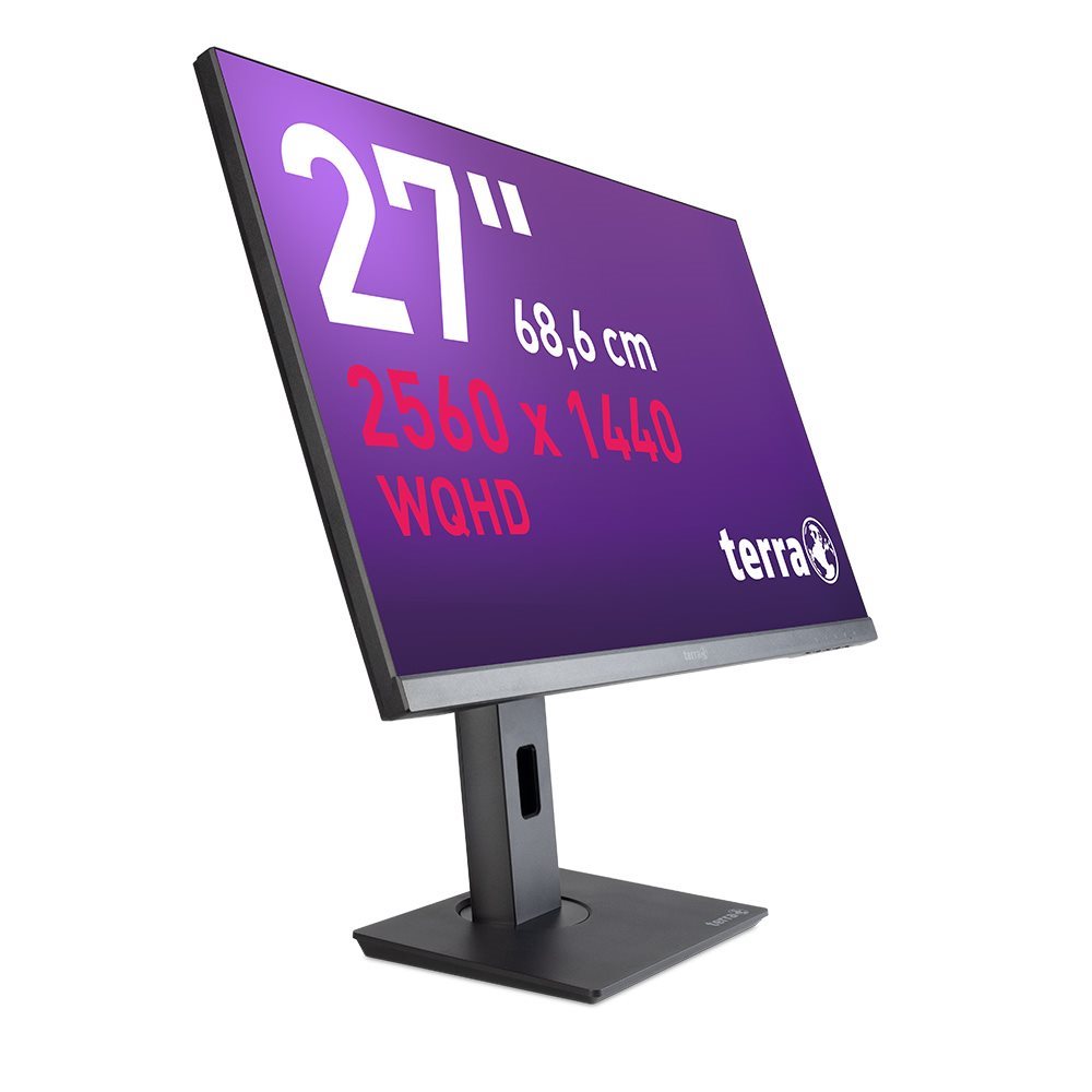 TERRA LCD/LED 2772W PV 2K IPS black HDMI/DP/USB-C